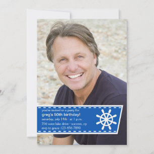 Bootfahrt-Leben-Foto-Einladung Einladung