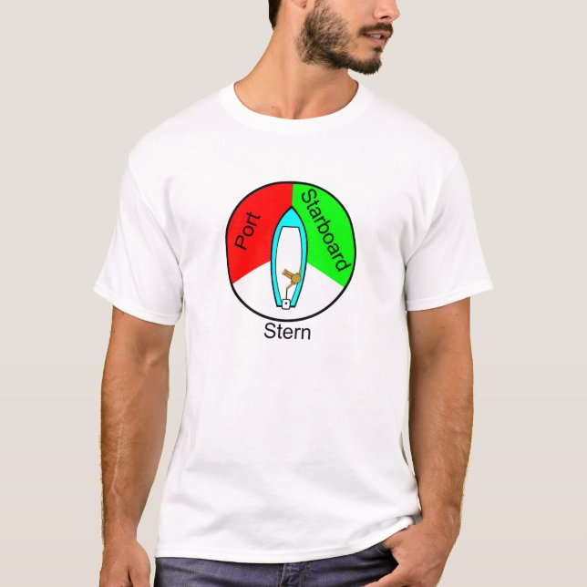 Bootfahrt ordnet T - Shirt an (Vorderseite)