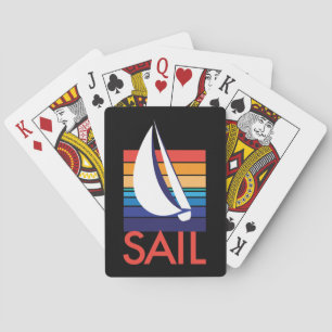 Bootfarbe Square_Sail_on schwarz Spielkarten