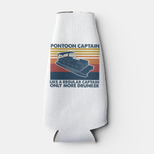Bootgeschenk Funny Vintag Pontoon Boat Geschenk f Flaschenkühler