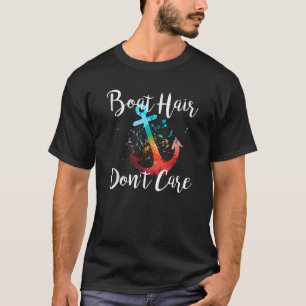 BOOTHAAR DONT CARE Funny Joke Sailing Segelboot Sh T-Shirt