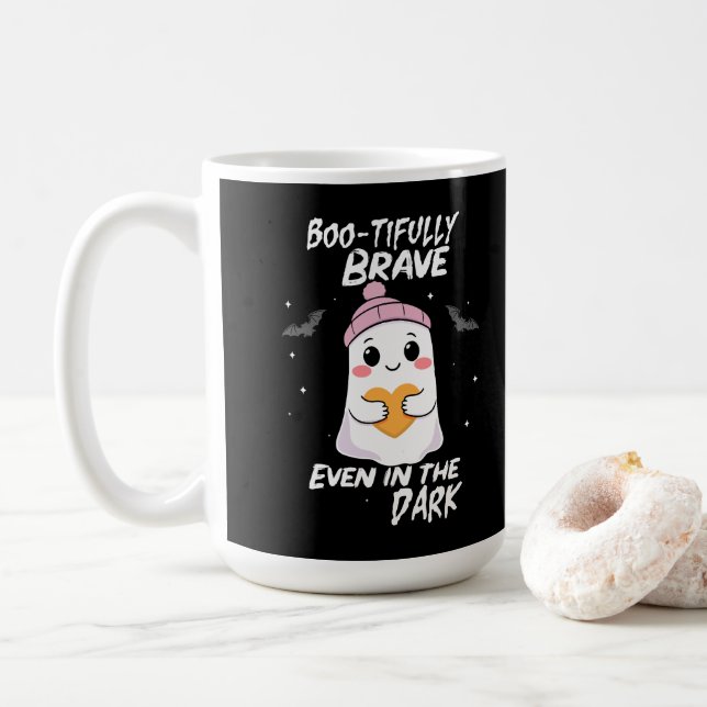 Bootibles Brave Ghost im Dunkeln Kaffeetasse (Mit Donut)