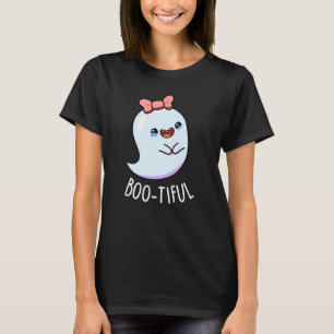 Bootiful Lustiger Mädchenhafter Halloween-Geist-Wo T-Shirt