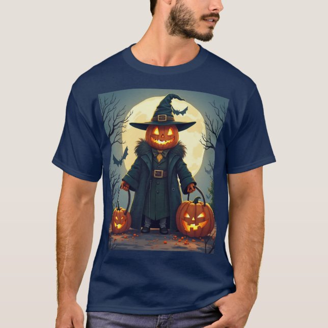 Bootiful Spooky Halloween T-Shirt (Vorderseite)
