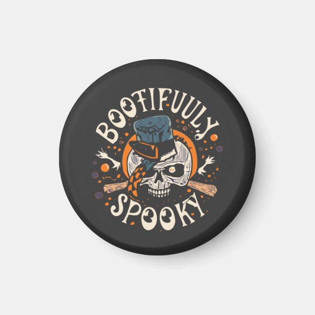 Bootifuuly Spooky Magnet (Vorne)