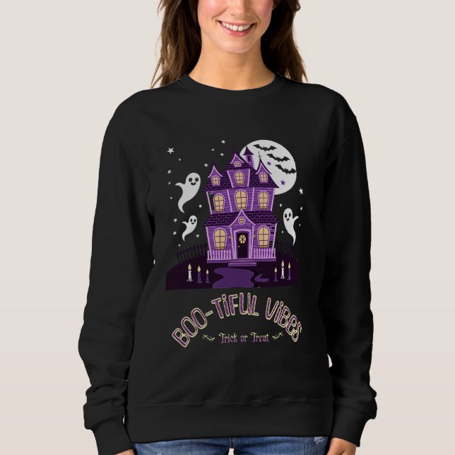Bootisches Halloween-Sweatshirt Sweatshirt (Vorderseite)