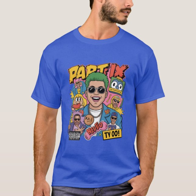 Bootleg Pop Culture T-Shirt (Vorderseite)