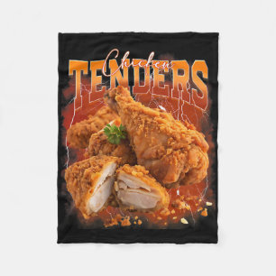 Bootleg-Rap-Vintage 1990er Chicken Tenders Lustig  Fleecedecke