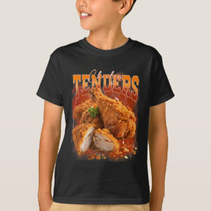 Bootleg-Rap-Vintage 1990er Chicken Tenders Lustig T-Shirt