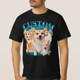 Bootleg Vintage Pet Dogs Cat Funny Animal 1BK2 T-Shirt