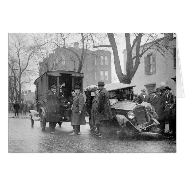 Bootlegger's Wrecked Car, 1922 (Vorderseite (Horizontal))