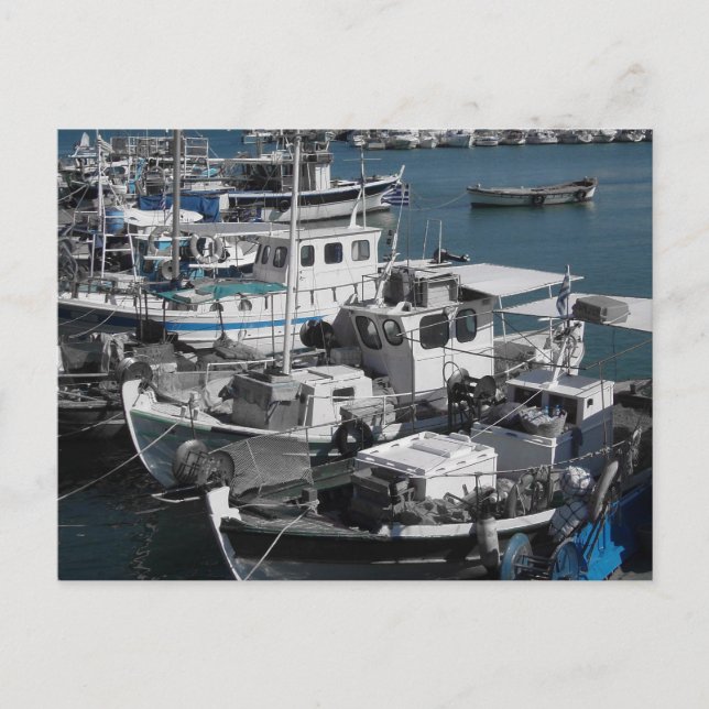 Bootpostkarte Postkarte (Vorderseite)