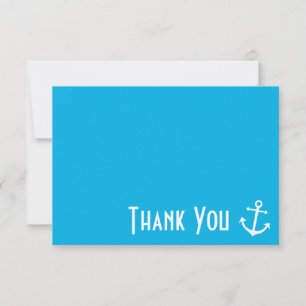 Boots-Anker danken Ihnen die Mitteilungskarten