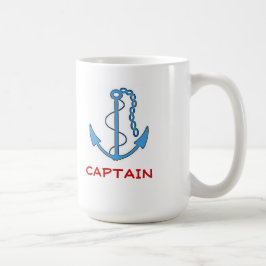 Boots-Anker-Kapitän Tasse