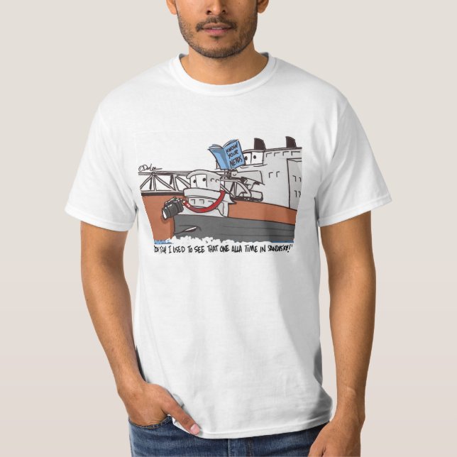 Boots-Beobachter-Beobachter T-Shirt (Vorderseite)