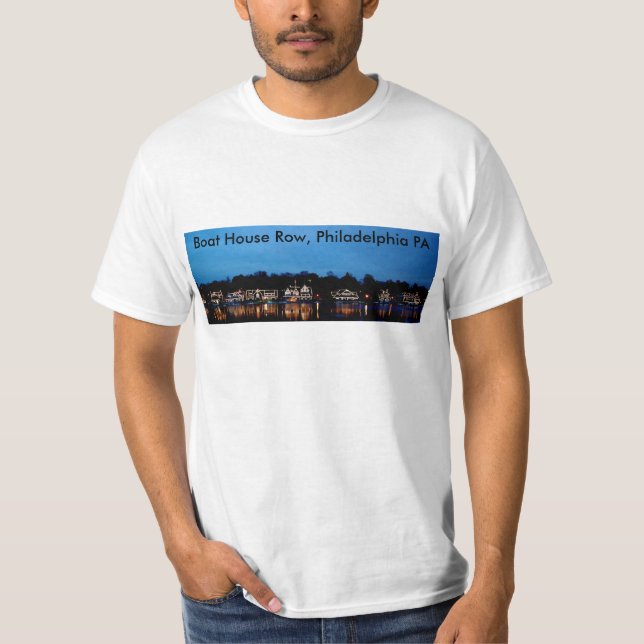 Boots-Haus-Reihe, Philadelphia PA T-Shirt (Vorderseite)