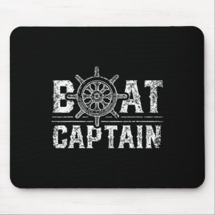 Boots Kapitän Liebhaber Bootsbesitzer Skipper Schi Mousepad
