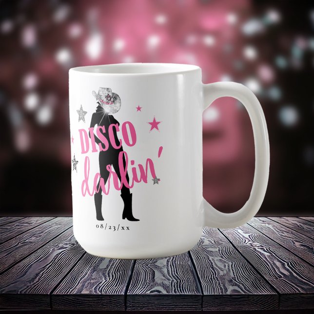 Boots 'n Bling Bachelorette Disco Darlin' ID925 Kaffeetasse (Von Creator hochgeladen)
