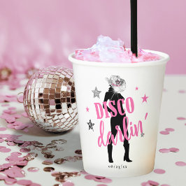 Boots 'n Bling Bachelorette Disco Darlin' ID925 Pappbecher