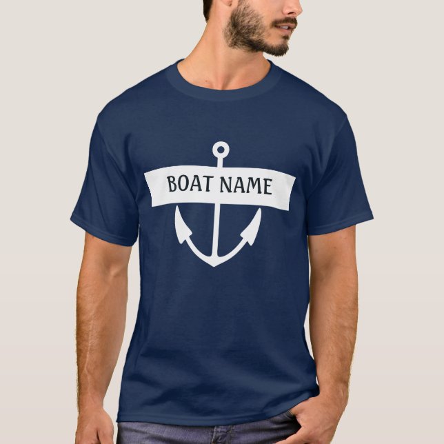 Boots-Namensanker-Crew T-Shirt (Vorderseite)