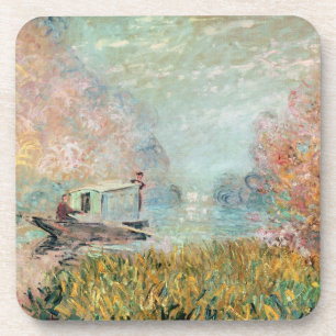 Boots-Studio Claude Monets   auf der Seine Getränkeuntersetzer