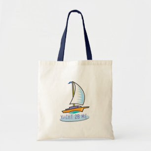 Boots-Taschentasche der Yacht-2B Me™_Logo Tragetasche