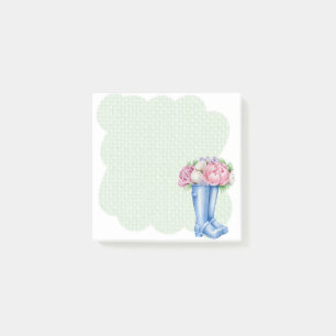 Boots und Rosen Post-it-Notizzettel Post-it Klebezettel