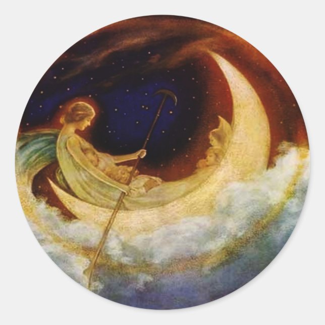 Bootsaufkleber Runder Aufkleber (Vorderseite)