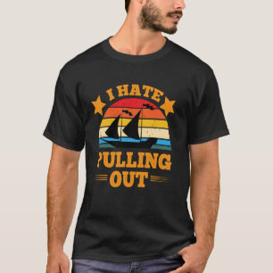 Bootschaft Humor Angeln Anspielung Schifffahrt Dop T-Shirt