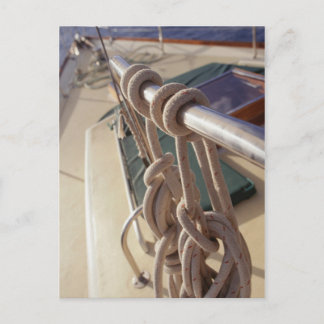 Bootsdeck Postkarte