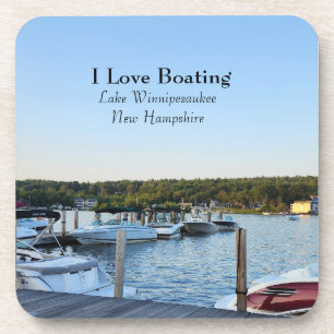 Bootsee Winnipesaukee New Hampshire Getränkeuntersetzer