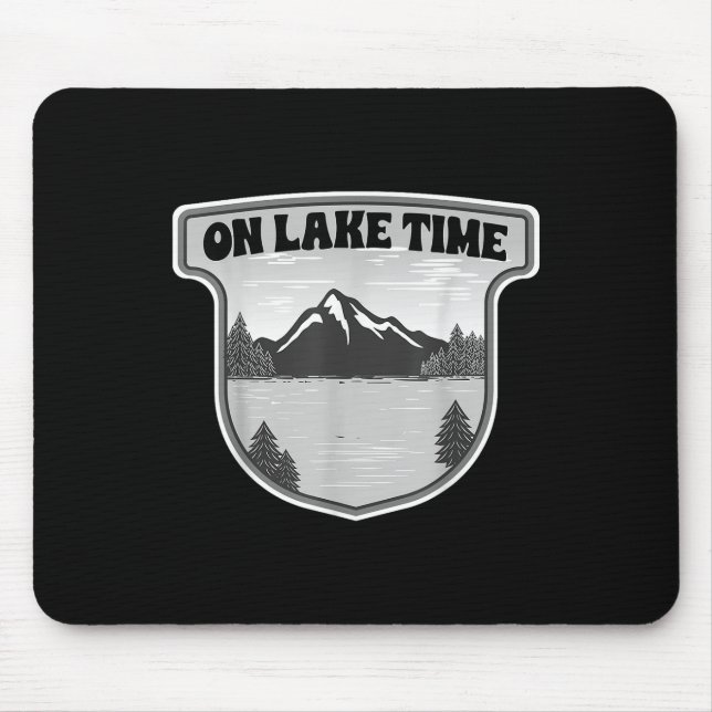 Bootsfahren auf dem See  Mousepad (Vorne)