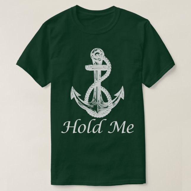 Bootsfahrt Nautical Anchor Schiff Kreuzfahrtschiff T-Shirt (Design vorne)