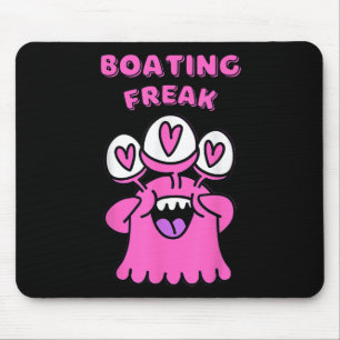 Bootsfahrten Verrückter Nautical Segel-Enthusiast  Mousepad