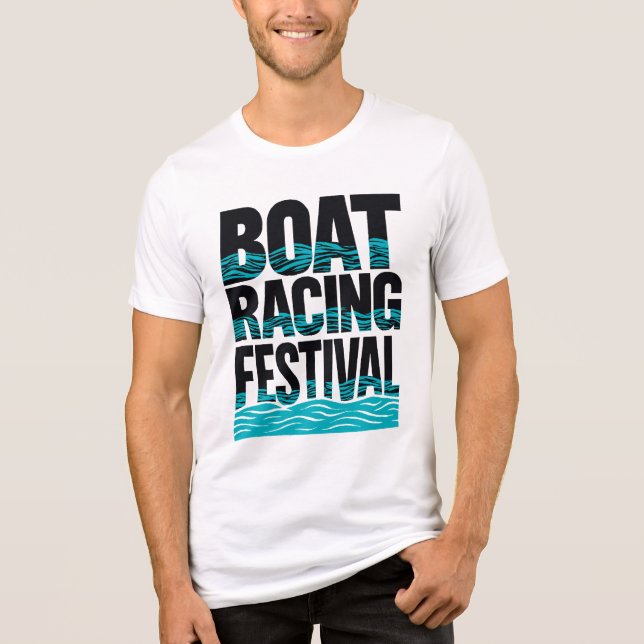 Bootsfestspiele Tri-Blend Shirt (Vorderseite)