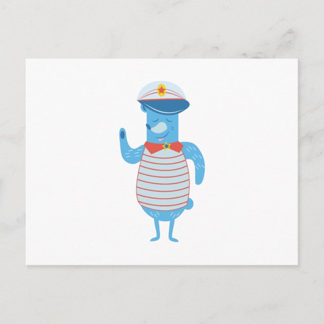 Bootsführer Postkarte (Vorderseite)