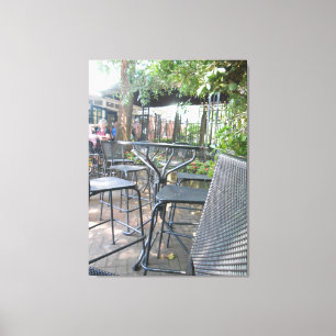 Bootshaus Leinwanddruck