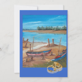 Bootshochzeit Einladung