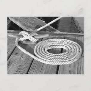 Bootslinie Postkarte