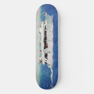 Bootsmalerei Skateboard