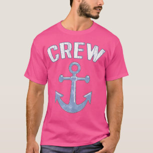 Bootsmann Ponton Mannschaft Segeln Anker T-Shirt