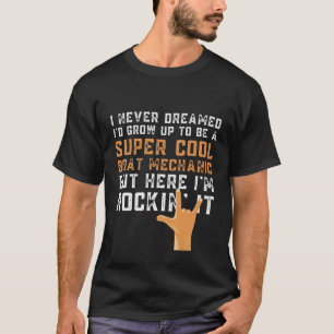 Bootsmechanik Geburtstagsgeschenk T-Shirt