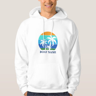 Bootsname Sun Palm Trees Hoodie