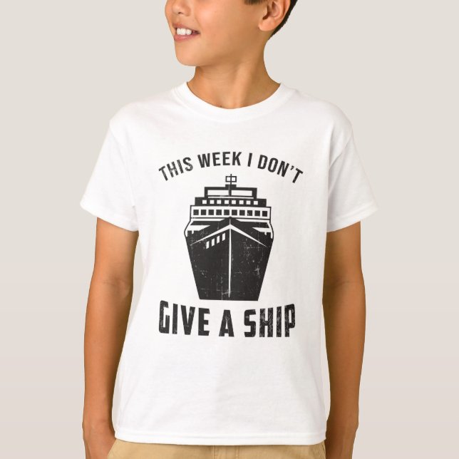 Bootsschiff-Kreuzfahrtschiff-Segler T-Shirt (Vorderseite)
