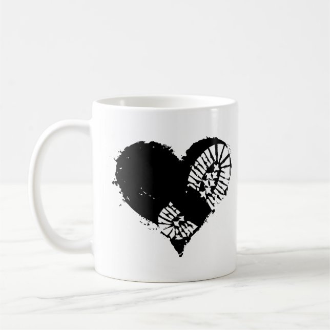 Bootstauchherz Kaffeetasse (Links)