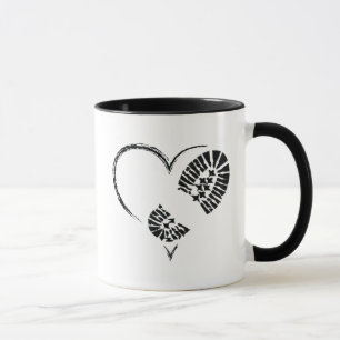 Bootstauchherz Tasse