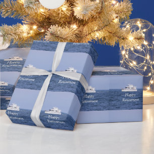 Bootsvermietung Foto Geschenkpapier