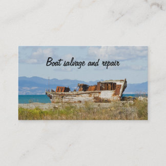 Bootswiedergewinnung und -reparatur Visitenkarte