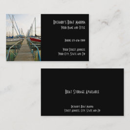 Bootverkauf Marina Business Card Visitenkarte