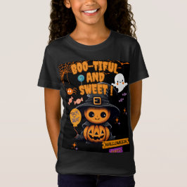Booty Halloween Kids T - Shirt | Spooky Pumpkin